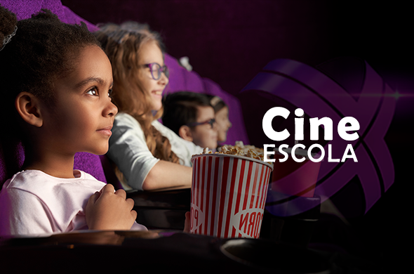 Banner ilustrativo de Cine Escola 